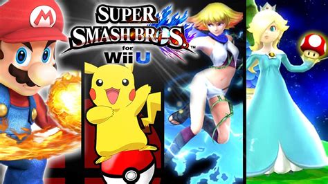 Super Smash Bros Wii U All Final Smashes Pokemon Items Assist