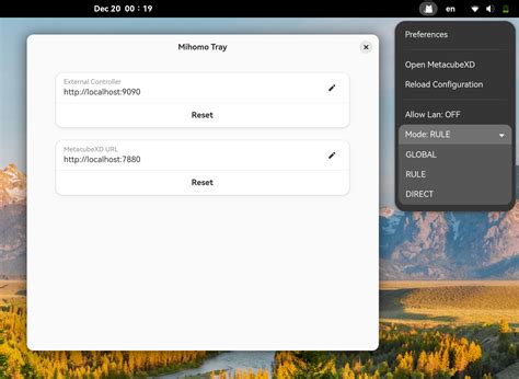 Mihomo Tray Gnome Shell Extensions