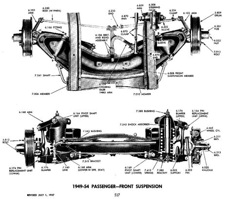 49 54 Chevy Truck Front Suspension Bolt In