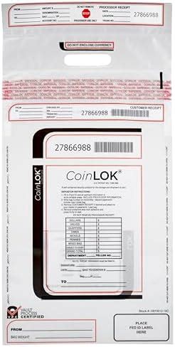 Amazon ControlTek CoinLok 12 X 24 5 Clear 50 Bags Tamper