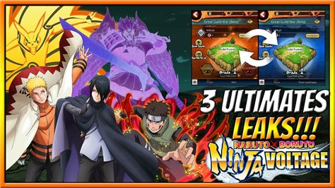 Novo Evento E Re Rekits Para Naruto Hokage Sasuke Adulto E Leaks Naruto X Boruto Ninja