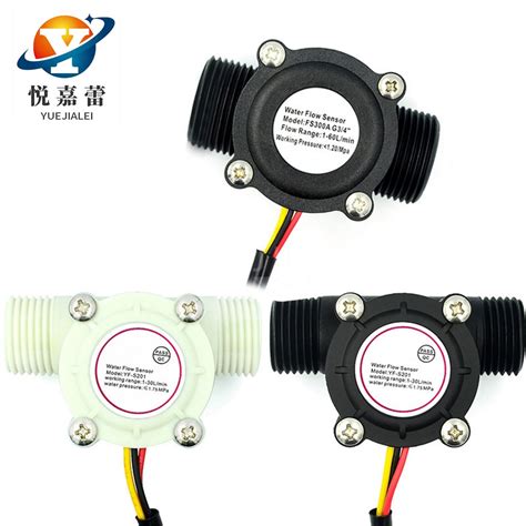 Yf S201 Water Flow Sensor 4 6 Points G1 2 3 4 Interface Fs300a Water Dispenser Hall Flow Meter