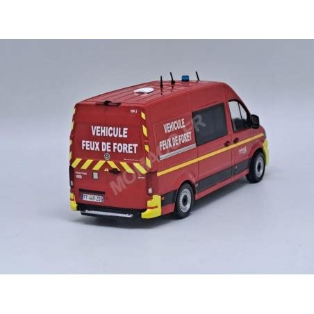 V Hicule Miniature Volkswagen Crafter Vff Pompier Sdis Odeon