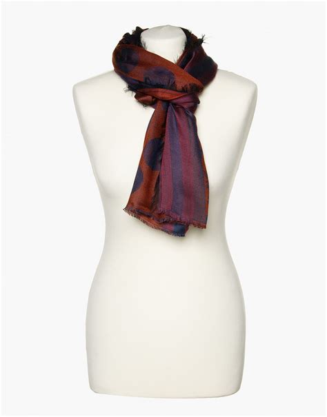 Foulard Chic Orange Foulards Et Charpes Christine Laure