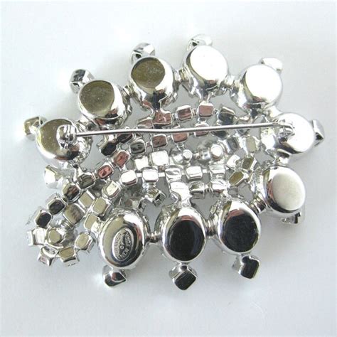 KRAMER Of New York Brooch Fifties Vintage Sparkling Gem