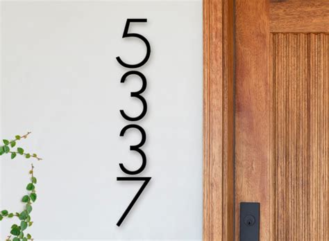 Creative Ways To Display Your House Numbers Ideas For Every Style