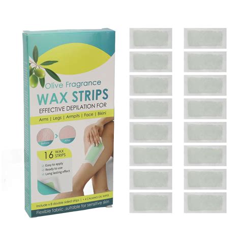 Part Body Wax Strip Set Hypoallergenic Hair Remover For Legs Arms Armpits Bikini Buy