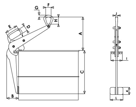 Topal Vlf Drum Clamp Drum Handling Solutions Lifting Gear Direct