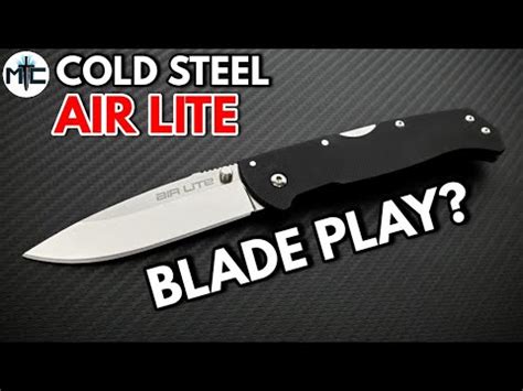 Cold Steel Air Lite Folding Knife - Overview and Review - YouTube