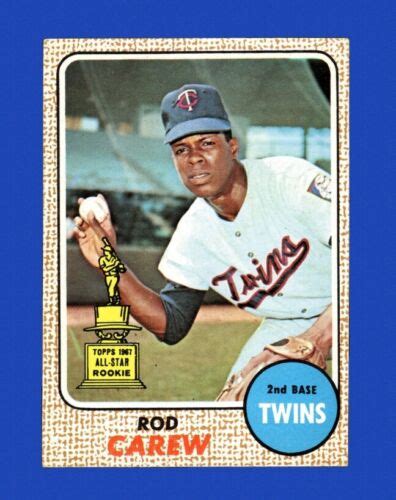 1968 Topps Set Break 80 Rod Carew EX EXMINT GMCARDS EBay