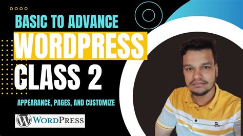 Wordpress Bangla Tutorial Basic To Advance Wordpress Class