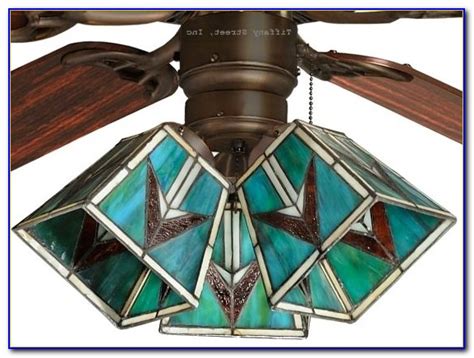 Stained Glass Ceiling Fan Light Globes Ceiling Home Design Ideas