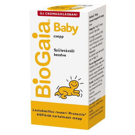 BioGaia Baby Csepp 5 Ml Probiotikum ZUE Online Patika