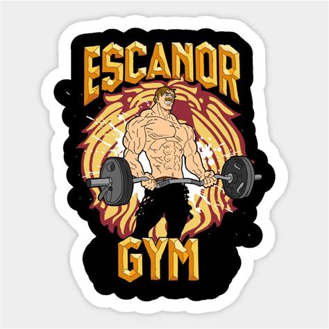 Anime Seven Deadly Sins Shirt Bodybuilding Escanor Gym Pride By Ukrvip