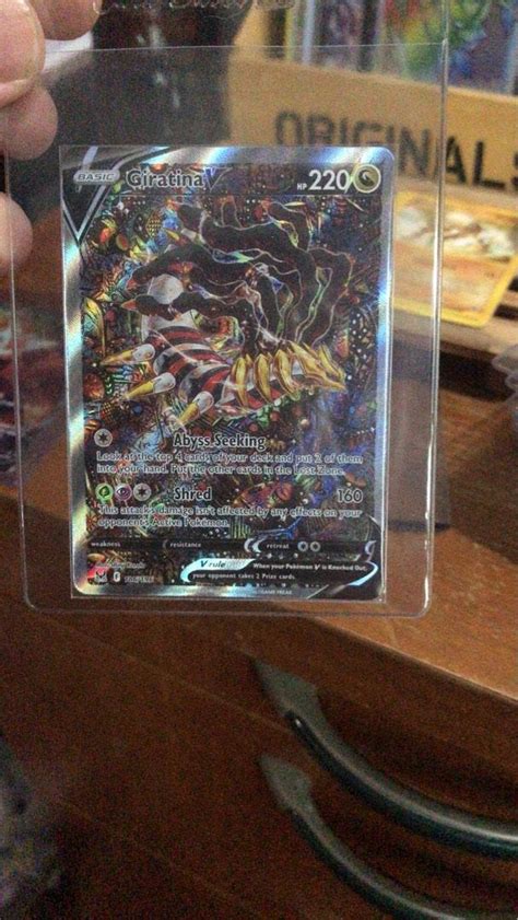 Giratina V Alternate Full Art Swsh Lost Origin Hobbies