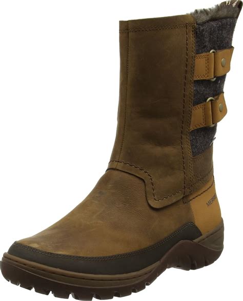 Merrell Womens Sylva Mid Buckle Waterproof Winter Boot