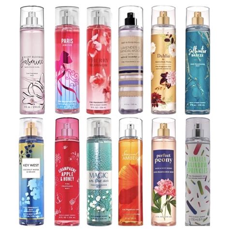 Jual Bbw Bath Body Works Body Mist Best Seller Ml Shopee