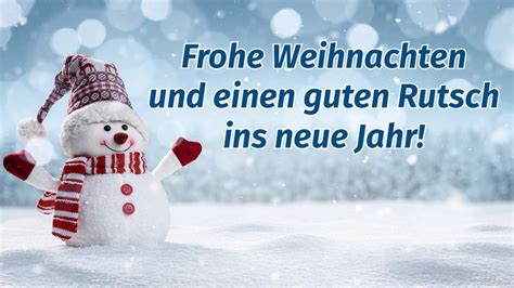 Frohe Weihnachten Und Einen Guten Rutsch Ins Neue Jahr