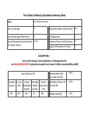 Satyabhushan Gannamani TVM Pdf Time Value Of Money Calculations