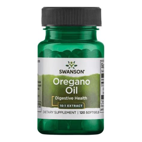 Swanson Oregano Oil 120 Kaps