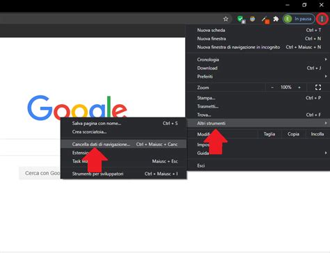 Scopri Come Cancellare Dati Di Navigazione Su Chrome