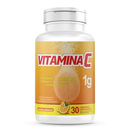 Vitamina C Efervescente 30 Comprimidos Biovittas Shopee Brasil