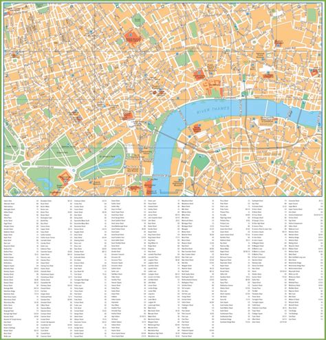 London street map - Ontheworldmap.com