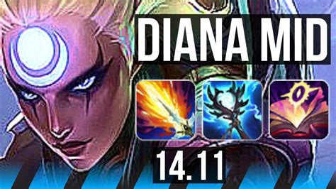 Diana Vs Viktor Mid Solo Kills Legendary Games Kr