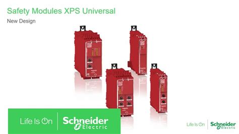 Schneider Electric Safety Module XPSUAF Schneider Electric YouTube