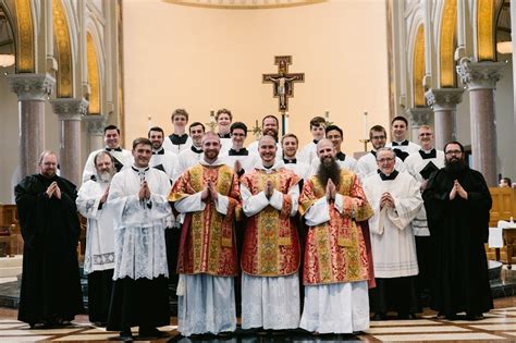 New Liturgical Movement A First Mass At St Vincent Archabbey