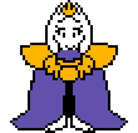 Undertale Asgore Sprite