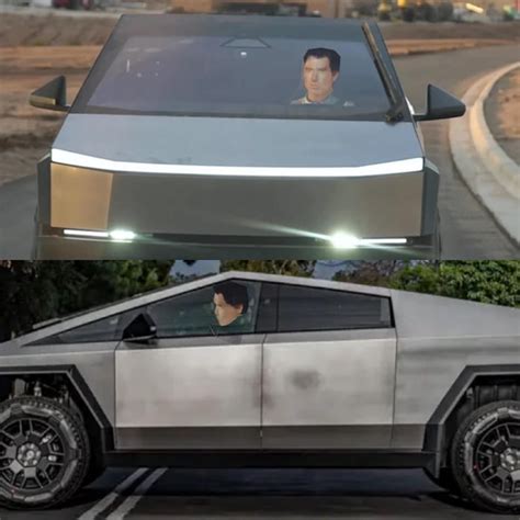 The Tesla CyberTruck Looks Like A Low Res Vehicle In GoldenEye 007 On