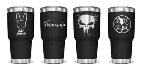 Pack 4 Termos 30oz Personalizado grabado Láser Envío gratis