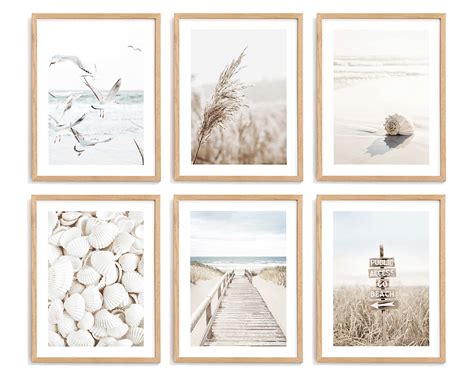 Poster Store Seaside Lifestyle Set 12x16 - Poster Prints for Wall Art