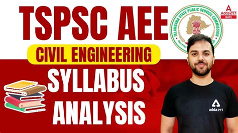 Tspsc Aee Civil Engineering Syllabus Analysis Youtube