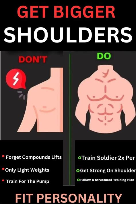 Bigger Shoulders Workouts Shoulder Workout Compound Lifts Big Shoulders