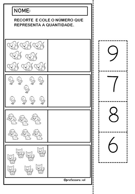 Trabalhando N Meros E Quantidades Na Educa O Infantil In