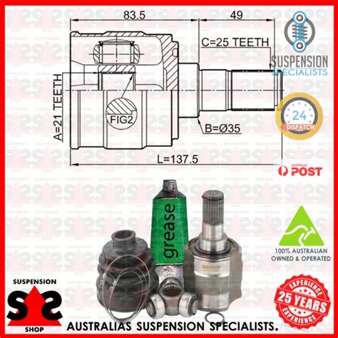 FRONT AXLE JOINT Kit Drive Shaft Suit KIA Picanto 1 2 PICANTO II TA