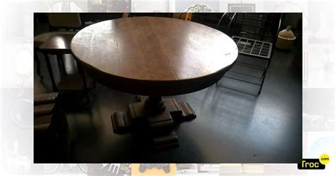 Achat Table Ronde Rustique Occasion La Garde Troc