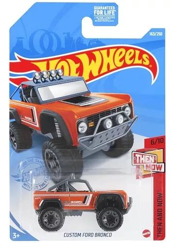 Camioneta Hot Wheels Custom Ford Bronco Then And Now 6 10 MercadoLibre