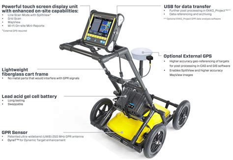 Lmx Gpr Underground Utility Locator