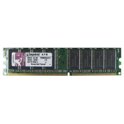 Купить ram Kingston DDR 1GB 400MHz KVR400X64C3A 1G с проверкой