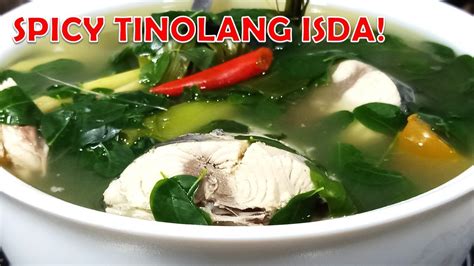 Easy Tinolang Isda Tinola With Malunggay Simple Recipe Announcement