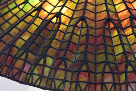 Lot Tiffany Studios Style Lotus Table Lamp