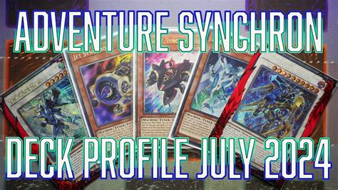 Yugioh Adventure Synchro Deck Profile No Wanted Engine Youtube