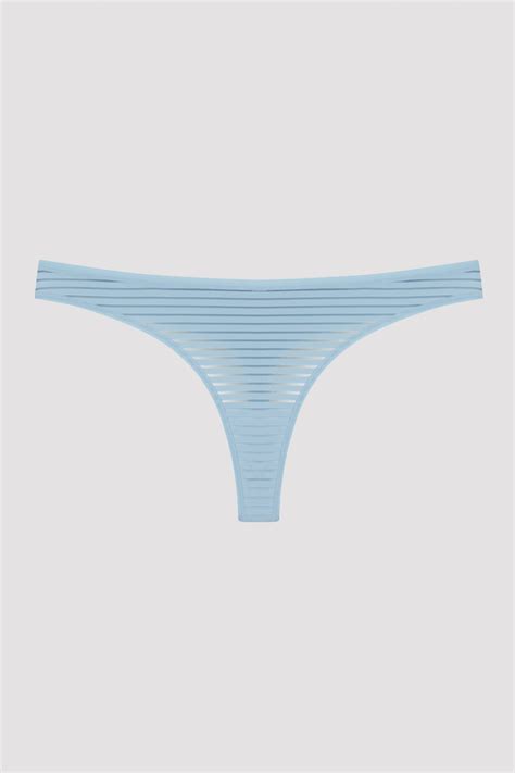 Albastru Chilot Nude Colors Chilot Thong Chiloți PLZKWYHN SKBL XS Penti Romania