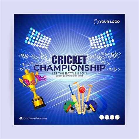 Premium Vector Vector Illustration Of T20 Cricket Tournament 2023