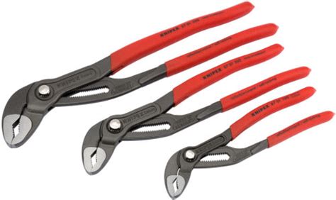 Knipex V Cobra Hightech Water Pump Plier Set