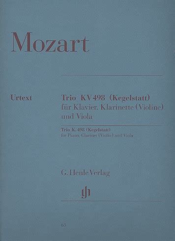 Mozart Kegelstatt Trio Holzbläser