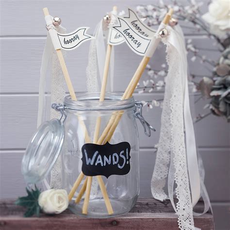 Gl Ckst Be Hochzeit Wedding Wands In Creme Weddix De